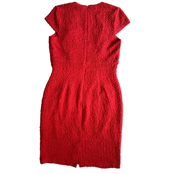 NWT! Grace Karin Womens 50s 60s Red Pencil Dress Bodycon Cap Sleeve Large Pinup - Picture 3 of 4